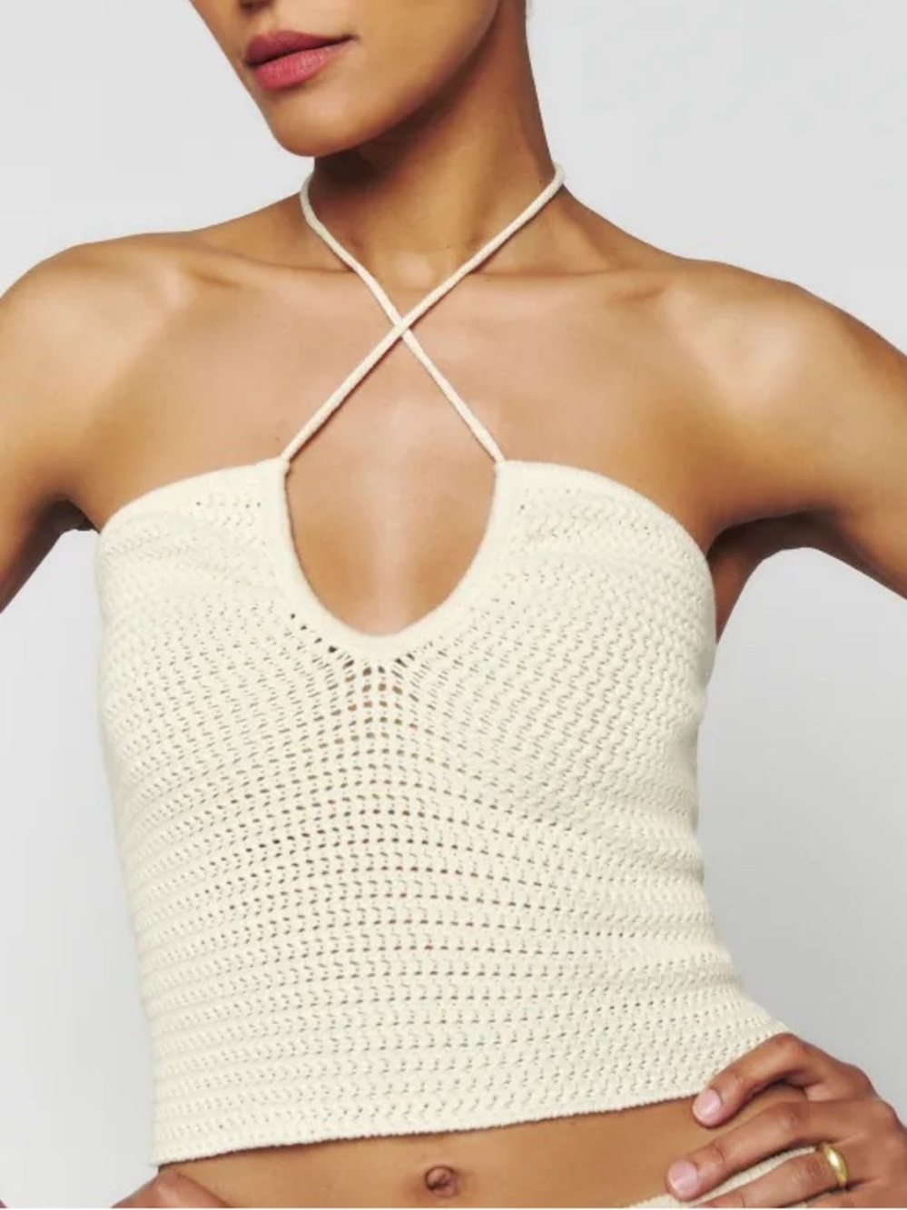 Reformation Suzanne Sweater Tank